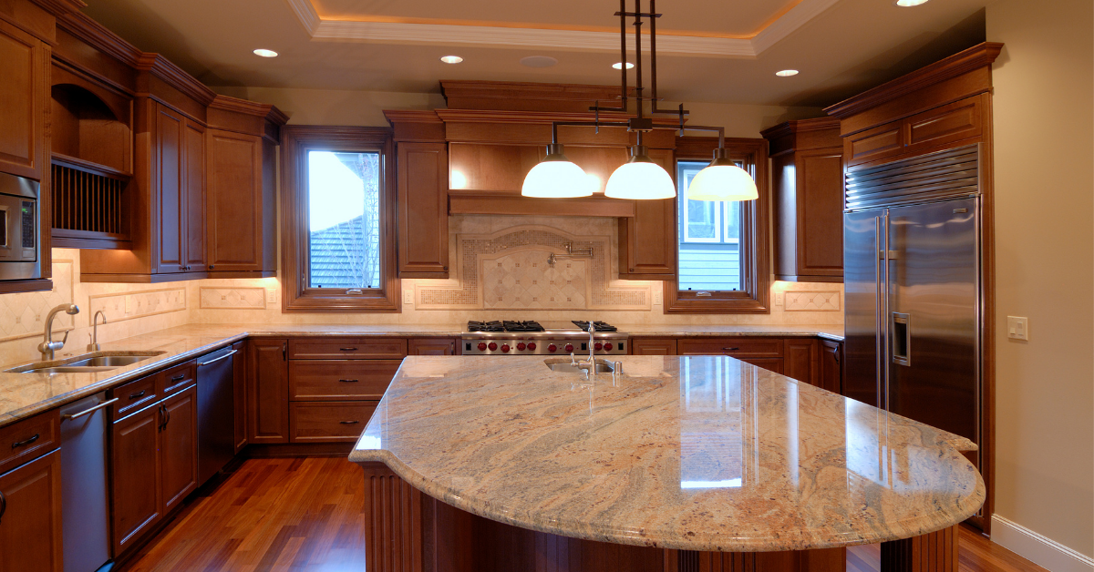 Kitchen Island with Table