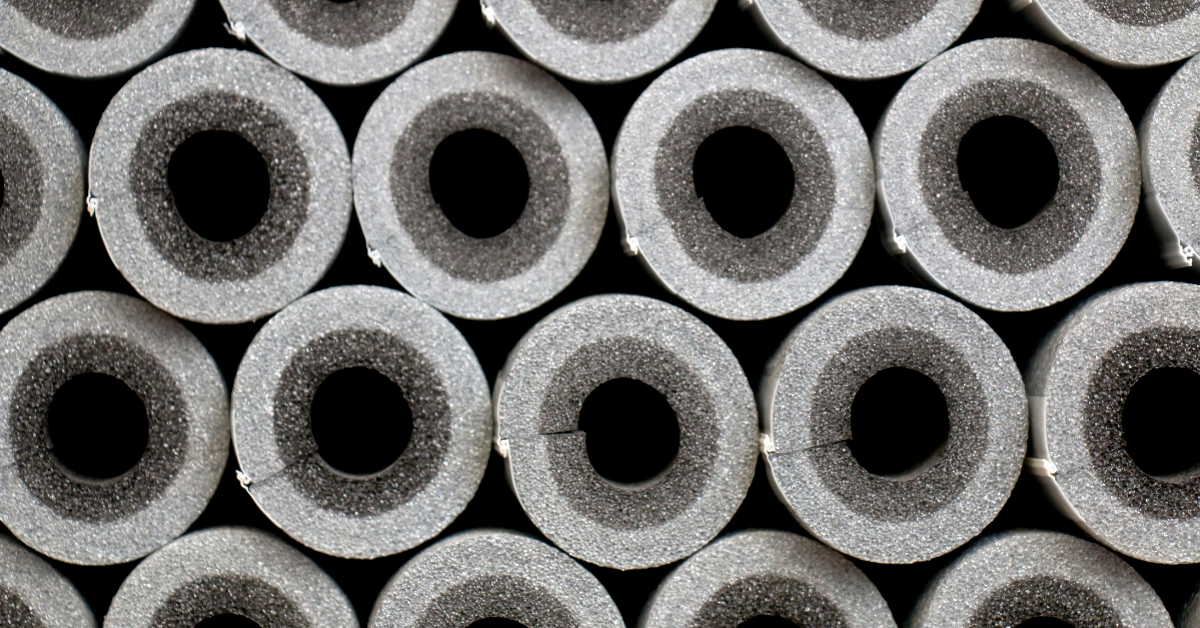 Insulate pipes